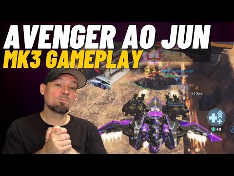 War Robots AO Jun Avenger MK3 & special delivery Crate opening