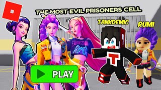 ILIGTAS si RUMI sa mga FAKE na HUNTRIX | KPOP DEMON HUNTERS Prison Run in Roblox | Tagalog |