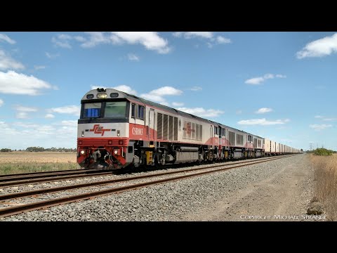 7922V SCT / SBR Dooen Container Train With 95 Wagons (9/1/2019) - PoathTV Australian Railways