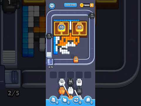 Pixel Flow Level 2108 Walkthrough