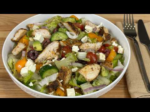High-Protein Greek Salad in under 30 Minutes That Actually Fills You Up