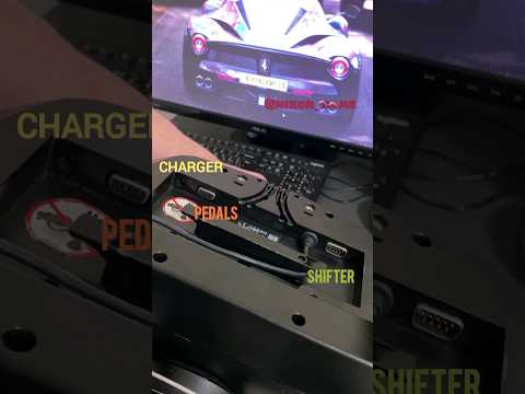 How to connect the cables to the Logitech G25 / G27 / G29 / G920 /G923