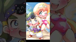 ビックリマンの十字架天使とヤマト王子を描いてみよう！クリスタで描く簡単お絵描き。 ノーカットライブドローイング4時間の本編も観てみよう！( ´ ▽ ` ) #Shorts #絵の描き方