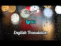 Do Pal Lyrics English Translation Veer Zara Sonu Nigam Lata Mangeshkar Late Madan Mohan