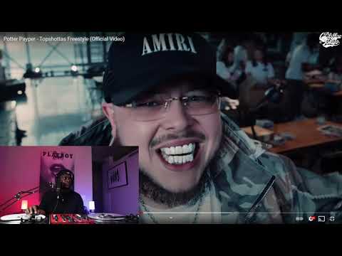 American Reacts to UK Rappers | Potter Payper - Topshottas Freestyle (Official Video) Reaction