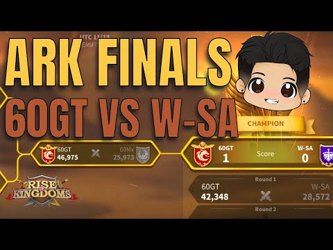60GT VS W-SA Round 2! (Osiris League Finals) || Rise of Kingdoms