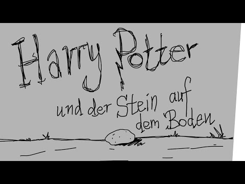 Harry Potter und der Stein auf dem Boden