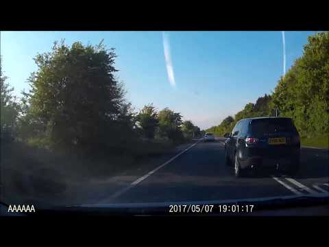 Dash Cam - Evesham A46 (Badsey) Range Rover OY66WDK