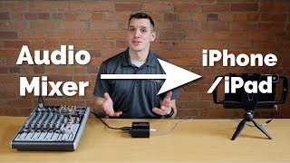 Download lagu Send Audio Directly From a Mixer to an iPhone or iPad: Updated Video in Description! mp3