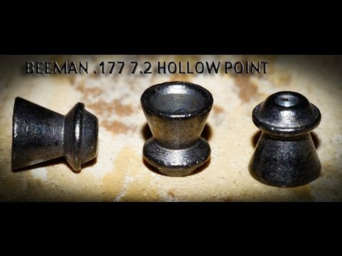 Beeman hollow point .177 PELLETS TESTED on CROSMAN SILHOUETTE 1701-P w/ BUG BUSTER 4X32 AO