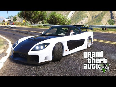 DRIFTING AROUND LOS SANTOS IN A 1000HP F&F RX7