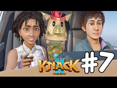 Knack II - The Dig Chapter [Co-Op] Walkthrough @ PS4 Pro 60 FPS #7