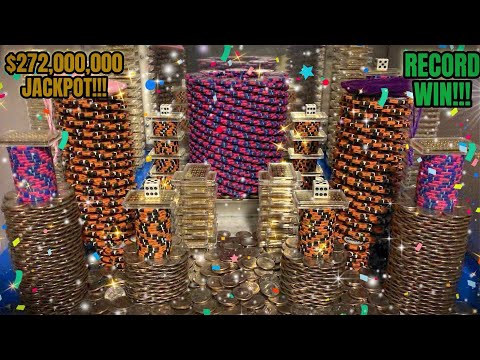 🔵(MUST SEE) 100 QUARTER CHALLENGE $30,000,000 BUY IN!!! HIGH RISK COIN PUSHER!!! (RECORD WIN)