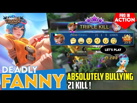 85% Win Rate, Easy 21 Kill!! Top Global Fanny by Kizaru - MLBB