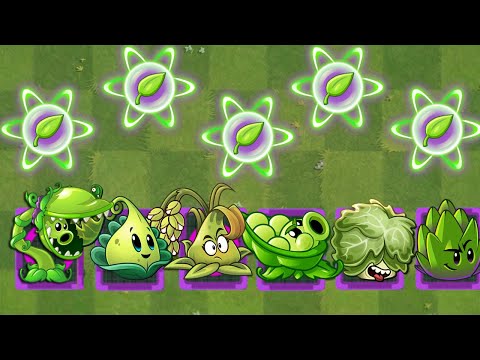 PvZ 2 Challenge - Every Green Plants VS 999 Garimp Legal Zombie - Who Will Win?