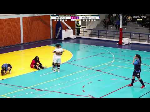 Resumo - AM Portela x AGDRB Tojeira - Taça AFL Futsal Feminino
