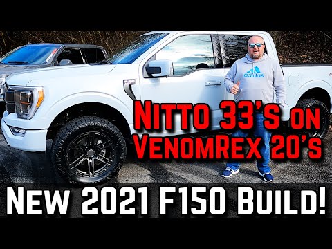 2021 Ford F150 Build! Wheels & Tires Day! 33" Nitto Ridge Grapplers on 20" Venomrex Wheels