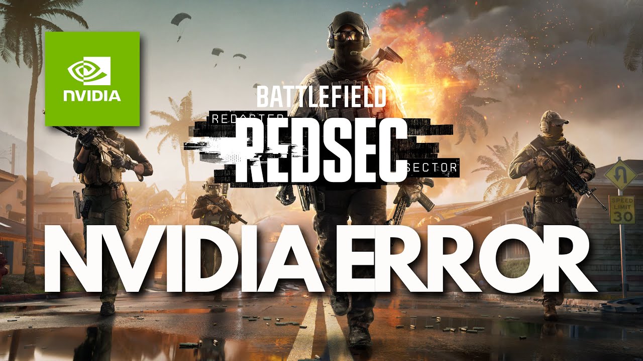 Battlefield REDSEC Error Please Update Your NVIDIA GeForce Driver The Required Version Is 576.88 FIX