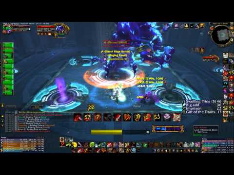 Doomcaliber Knights vs Sha of Pride 10 Man Live - Siege of Orgrimmar, Fury Warrior POV