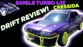 How good is a Single Turbo 1jz Cressida? - Drift Review!