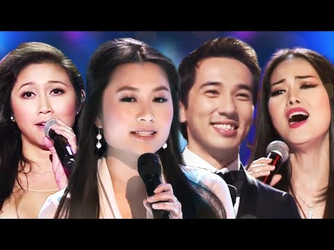 Quốc Khanh, Thiên Kim, Hoàng Thục Linh, Hồ Hoàng Yến - Tuyển tập nhạc hải ngoại bất hủ