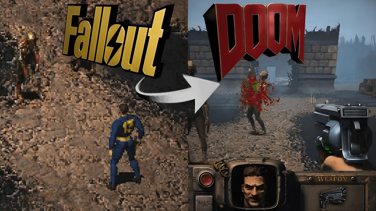 They Remade Fallout in the Doom Engine & it's INSANE!