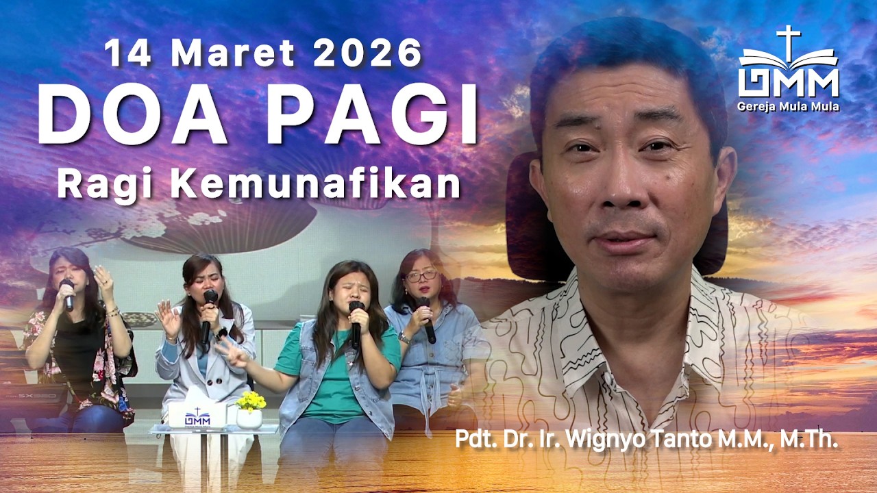 DOA PAGI | Ragi Kemunafikan – 14 Maret 2026 | Ps. Wignyo Tanto