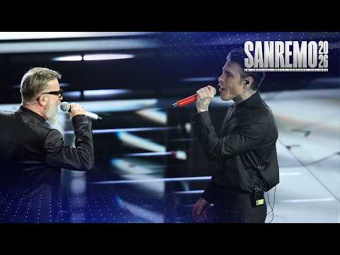 Sanremo 2026 - Fedez & Masini cantano Male necessario