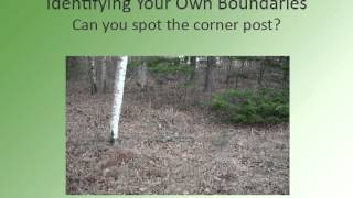 Learn About Your Land - Find Your Property Boundaries and Corners