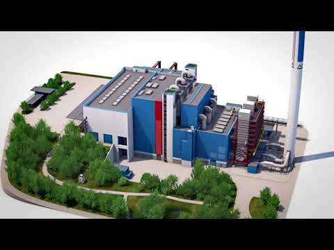 3D-Animation der Müllverbrennungsanlage Weisweiler