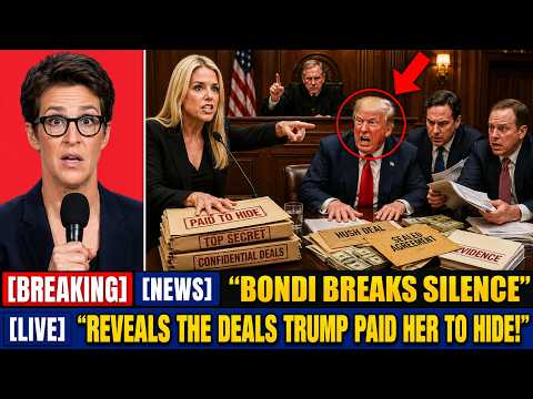 BONDI BREAKS SILENCE: She's Revealing The Deals Trump Paid Her To Keep Hidden — Until Today