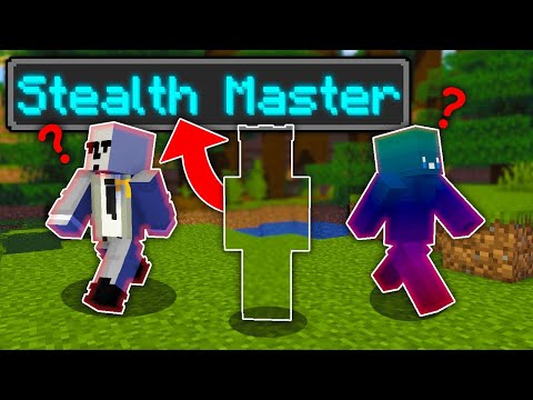 Minecraft Manhunt, But I'm a Stealth Master..