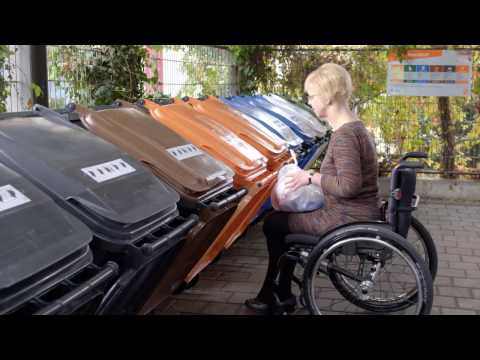 Barrierefrei Entsorgen mit dem arc32