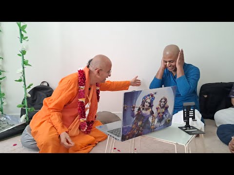 HG Radheshyam prabhu and HG Amarendra prabhu Priti Lakshanam