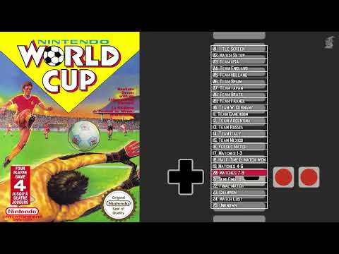 Nintendo World Cup Soundtrack (NES OST, 25 Tracks)