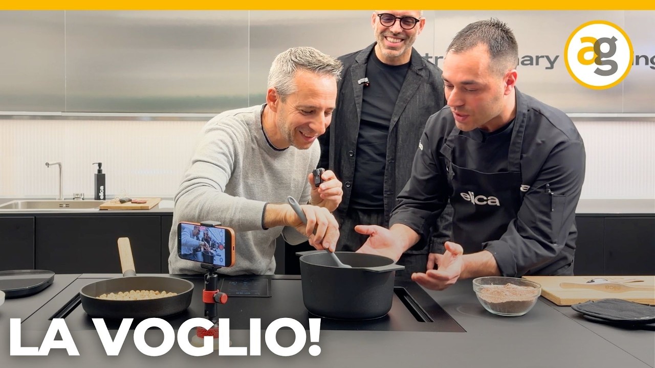 LA CUCINA DEL FUTURO! 3 in 1 FORNO, INDUZIONE e ASPIRAZIONE Lhov di Elica