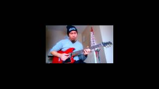 Video thumbnail for Silvertone SG copy review pt1 using Roland Cube Street JC Clean by vincent ryan borres
