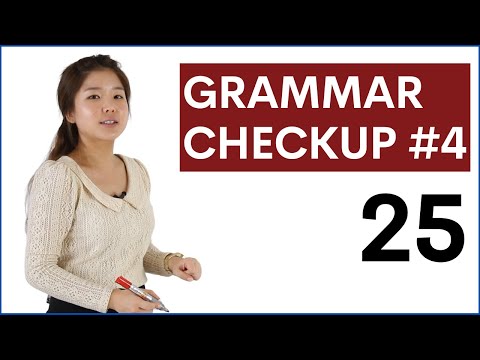 文法檢查 #4 | HAVE / HAS | DON'T HAVE / DOESN'T HAVE (Grammar Checkup #4 | HAVE / HAS | DON'T HAVE / DOESN'T HAVE)