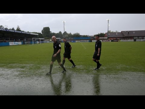 Freak weather storm forces Sky Blues off the pitch and pelts supporters