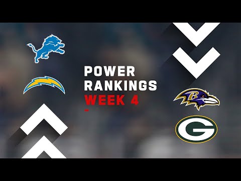 Week 4 NFL Power Rankings: Lions and Chargers vault into top five