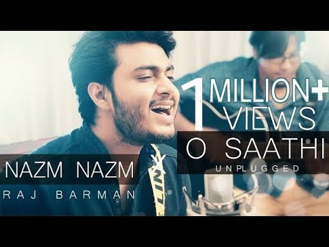 O Saathi | Nazm Nazm | Atif Aslam | Raj Barman ft. Anirban | Unplugged Cover