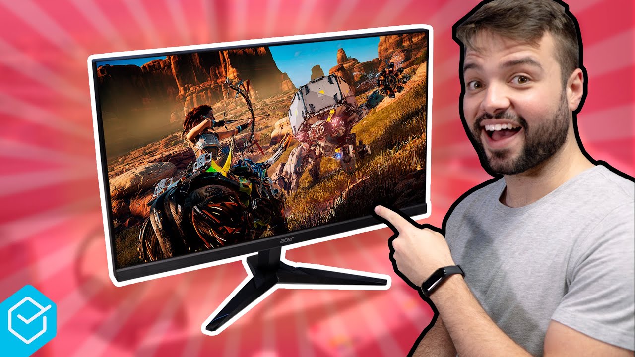 Miniatura da avaliação em vídeo de Monitor Acer KG0 Nitro series KG270 W3biip 27 polegadas
