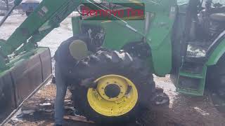 How To Replace A Kingpin Bearing John Deere 5525, Step By Step Guide