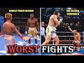 Boxing's Worst Fights
