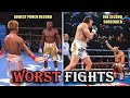 Boxing S Worst Fights