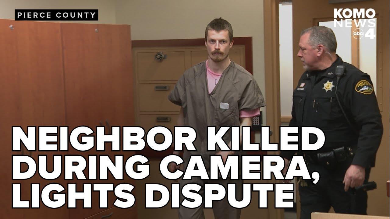 Roy man accused of killing neighbor during dispute of surveillance cameras and lights