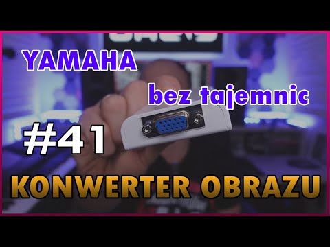 YAMAHA BEZ TAJEMNIC #41 - KONWERTER OBRAZU I-TEC USB2VGA USB 2.0 YAMAHA GENOS, SX900 Video out