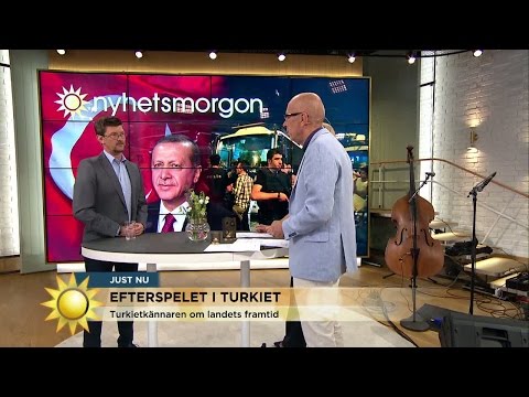 "Erdogan kommer ge sig själv långt större makt" - Nyhetsmorgon (TV4)