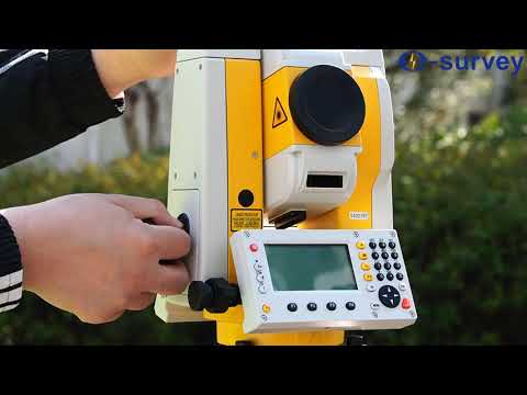 High-Precision Total Station with Accurate Angle and Distance Measurement