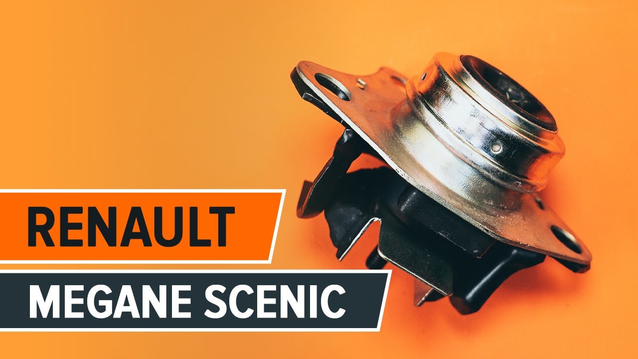 Kuinka vaihtaa moottorin kumityyny eteen Renault Megane Scenic-autoon – vaihto-ohje